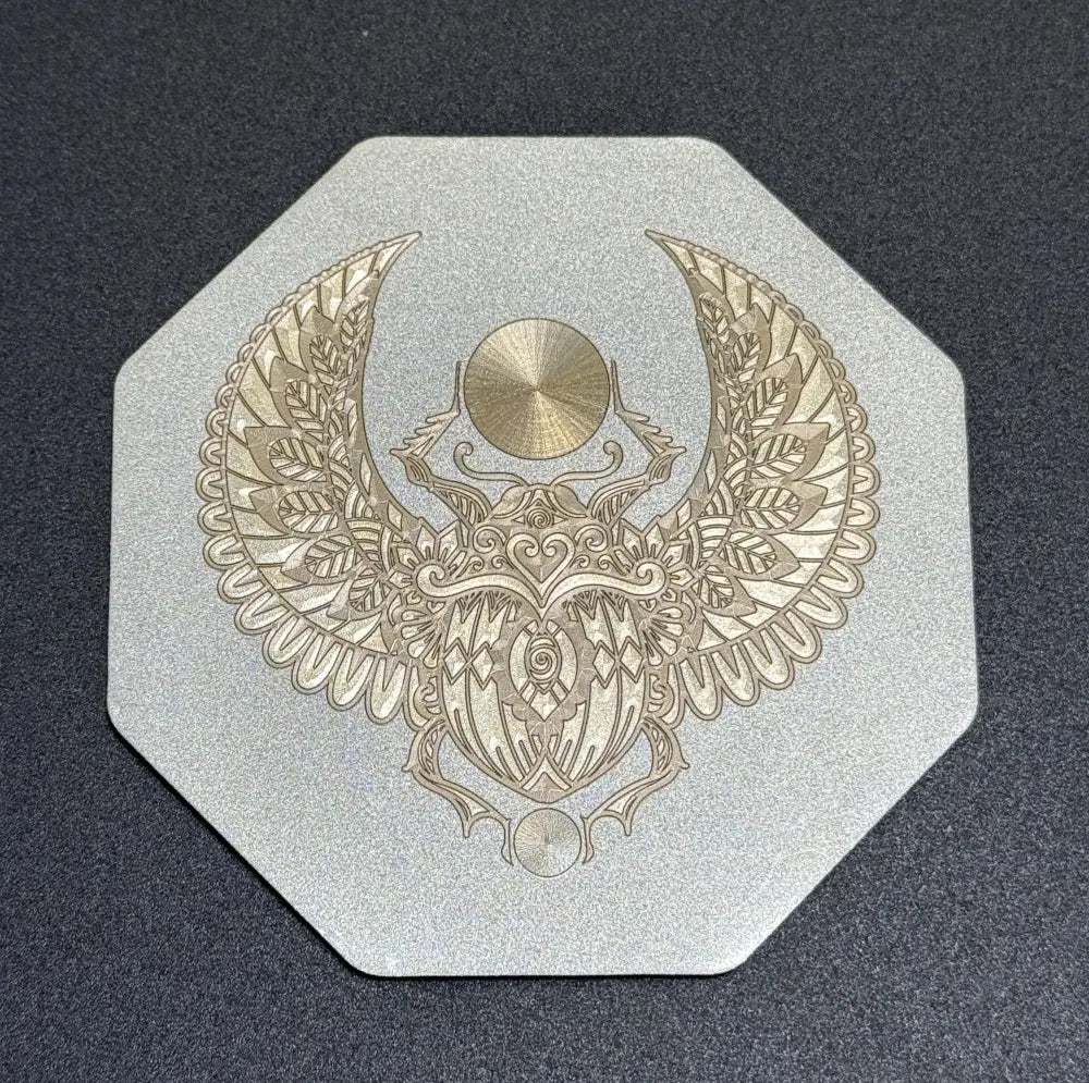 Scarabée Egyptien Lux-Kimiya Ornement Inox