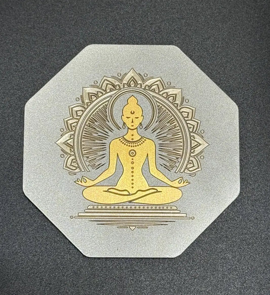 Meditative Radiance Lux-Kimiya Ornement Inox